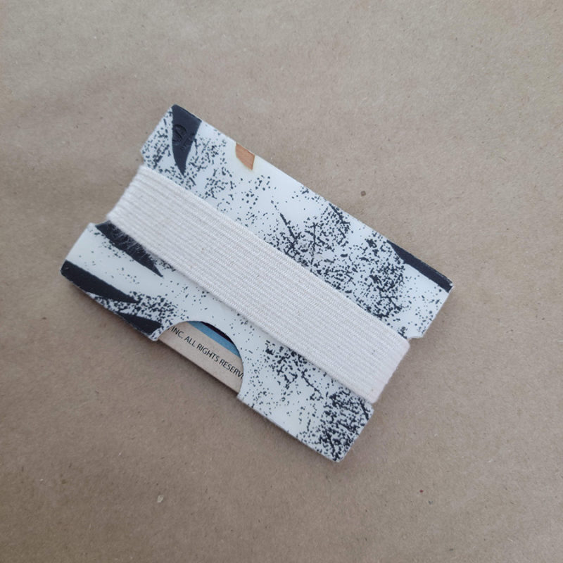 Slim Wallet from a Recycled Snowboard