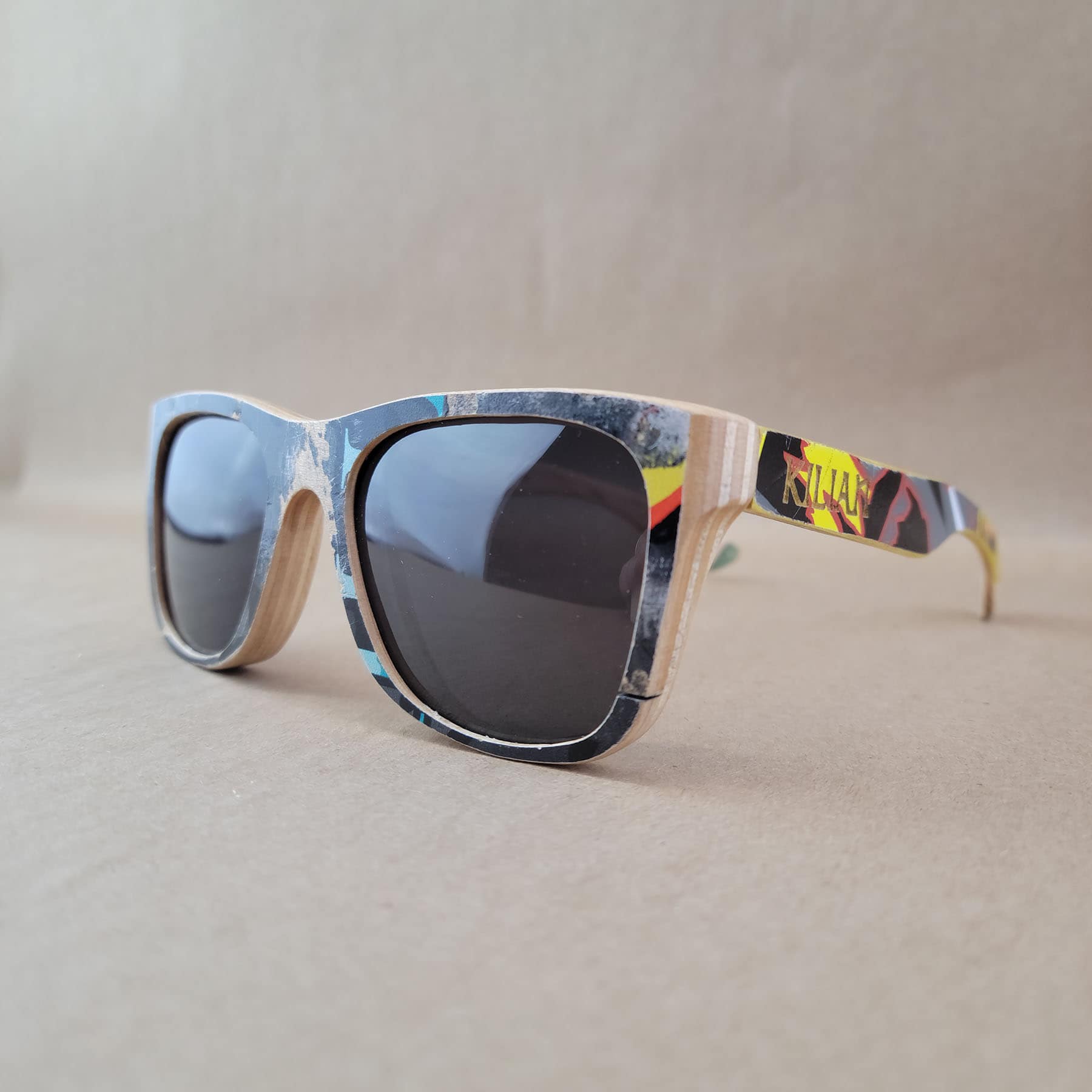 Kilian Martin Collection #1 – 3 of 6 Recycled Skateboard Sunglasses