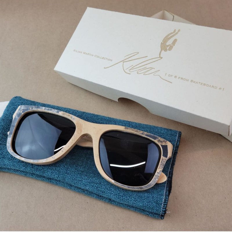 Kilian Martin Collection #1 – 6 of 6 Recycled Skateboard Sunglasses