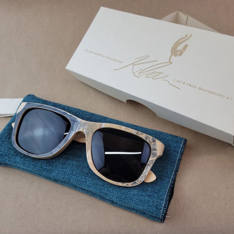 Kilian Martin Collection #1 – 5 of 6 Recycled Skateboard Sunglasses