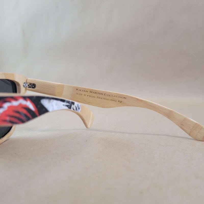 Kilian Martin Collection #2 – 3 of 6 Recycled Skateboard Sunglasses