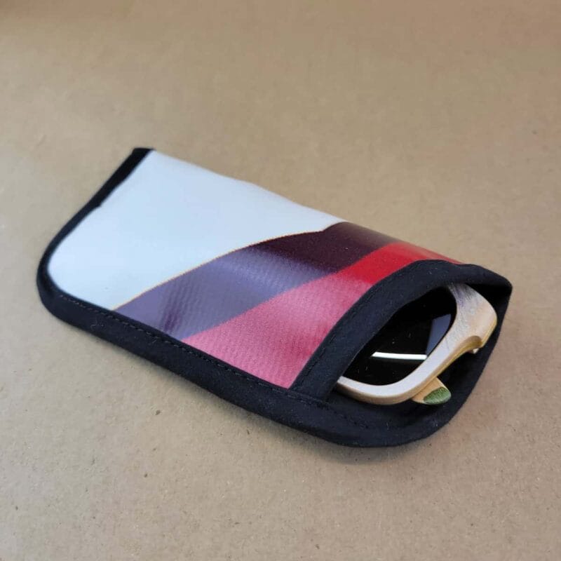 Sunglasses Soft Case - Made from Recycled Billboards