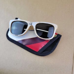Sunglasses Soft Case - Made from Recycled Billboards