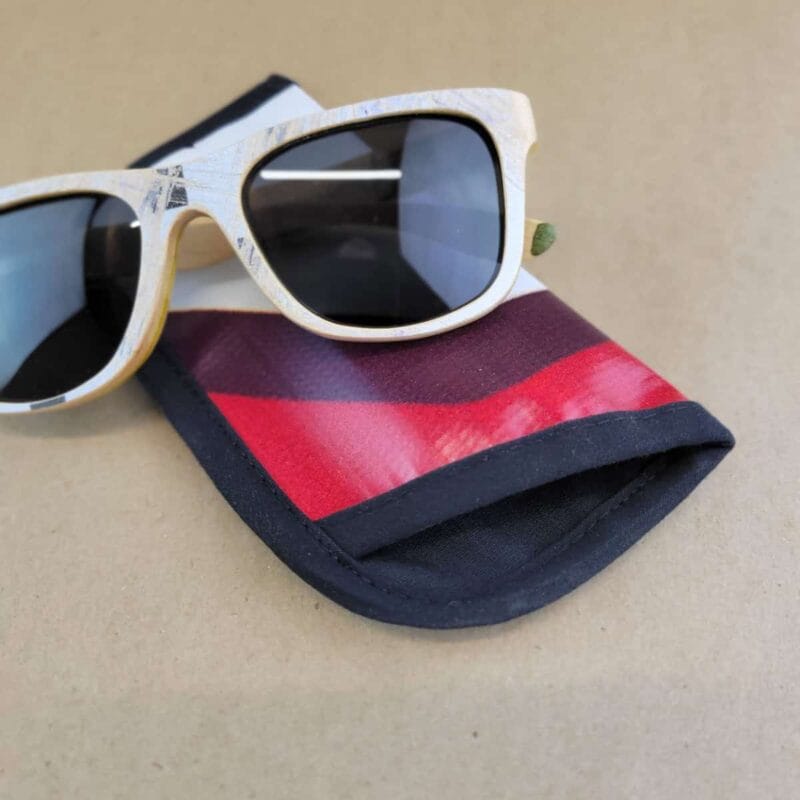 Sunglasses Soft Case - Made from Recycled Billboards