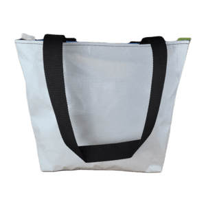 Zippered Tote Bag - Made from Recycled Billboards
