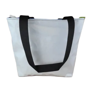 Zippered Tote Bag - Made from Recycled Billboards