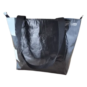 Zippered Tote Bag - Made from Recycled Billboards