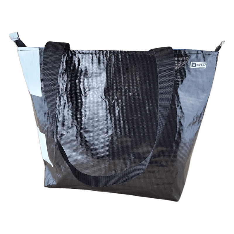 Zippered Tote Bag – Made from Recycled Billboards