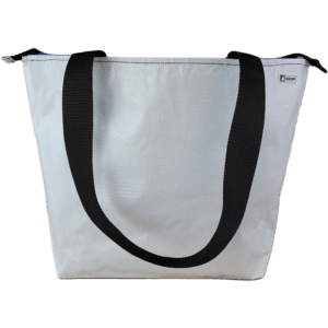 Zippered Tote Bag - Made from Recycled Billboards