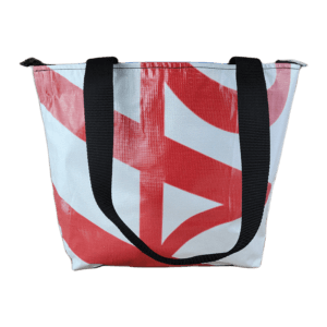 Zippered Tote Bag - Made from Recycled Billboards