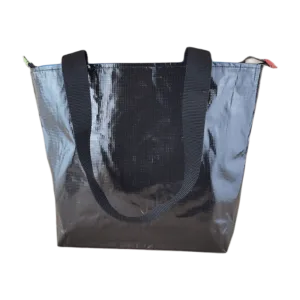Zippered Tote Bag - Made from Recycled Billboards