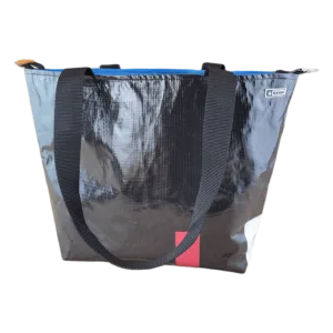 Zippered Tote Bag - Made from Recycled Billboards