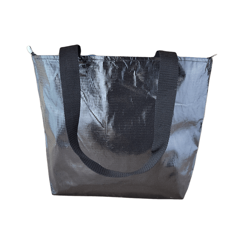 Zippered Tote Bag - Made from Recycled Billboards