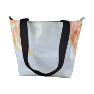 Zippered Tote Bag - Made from Recycled Billboards