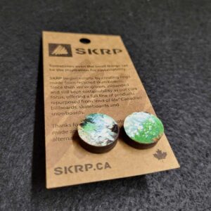 Recycled Skateboard Cufflinks