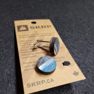 Recycled Skateboard Cufflinks