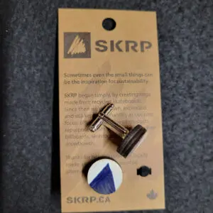 Recycled Skateboard Cufflinks