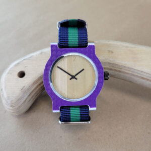 Recycled Wooden Snowboard Watch