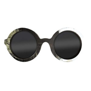 Iris Style Recycled Wooden Skateboard Glasses