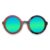 Iris Style Recycled Wooden Skateboard Glasses