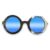 Iris Style Recycled Wooden Skateboard Glasses