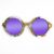 Iris Style Recycled Wooden Skateboard Glasses
