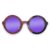 Iris Style Recycled Wooden Skateboard Glasses