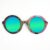 Iris Style Recycled Wooden Skateboard Glasses