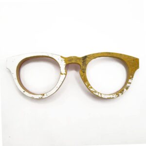 Cat Eye Style Recycled Wooden Skateboard Glasses