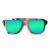 Aviator Style Recycled Wooden Skateboard Glasses