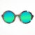 Iris Style Recycled Wooden Skateboard Glasses