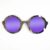 Iris Style Recycled Wooden Skateboard Glasses