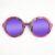 Iris Style Recycled Wooden Skateboard Glasses