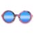 Iris Style Recycled Wooden Skateboard Glasses