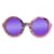 Iris Style Recycled Wooden Skateboard Glasses
