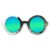 Iris Style Recycled Wooden Skateboard Glasses