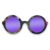 Iris Style Recycled Wooden Skateboard Glasses