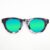 Cat Eye Style Recycled Wooden Skateboard Glasses