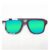 Aviator Style Recycled Wooden Skateboard Glasses