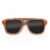 Aviator Style Recycled Wooden Skateboard Glasses