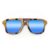 Aviator Style Recycled Wooden Skateboard Glasses