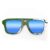 Aviator Style Recycled Wooden Skateboard Glasses
