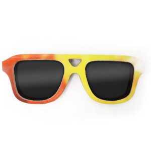Aviator Style Recycled Wooden Snowboard Glasses
