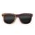 Wayfarer Style Recycled Wooden Snowboard Glasses (Large)