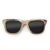 Wayfarer Style Recycled Wooden Skateboard Glasses