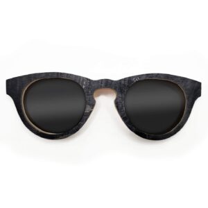 Cat Eye Style Recycled Wooden Skateboard Glasses