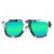 Aviator Style Recycled Wooden Skateboard Glasses