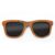 Wayfarer Style Recycled Wooden Skateboard Glasses (Large)