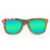 Wayfarer Style Recycled Wooden Skateboard Glasses (Large)
