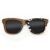 Wayfarer Style Recycled Wooden Skateboard Glasses (Large)